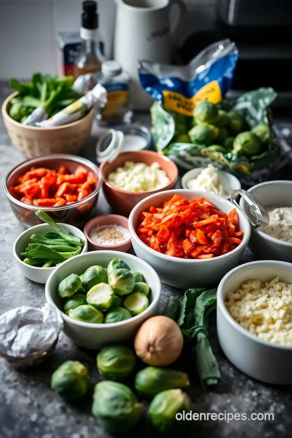 Longhorn Brussels Sprouts recipe Ingredients