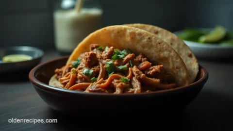 pulled chicken sandwich