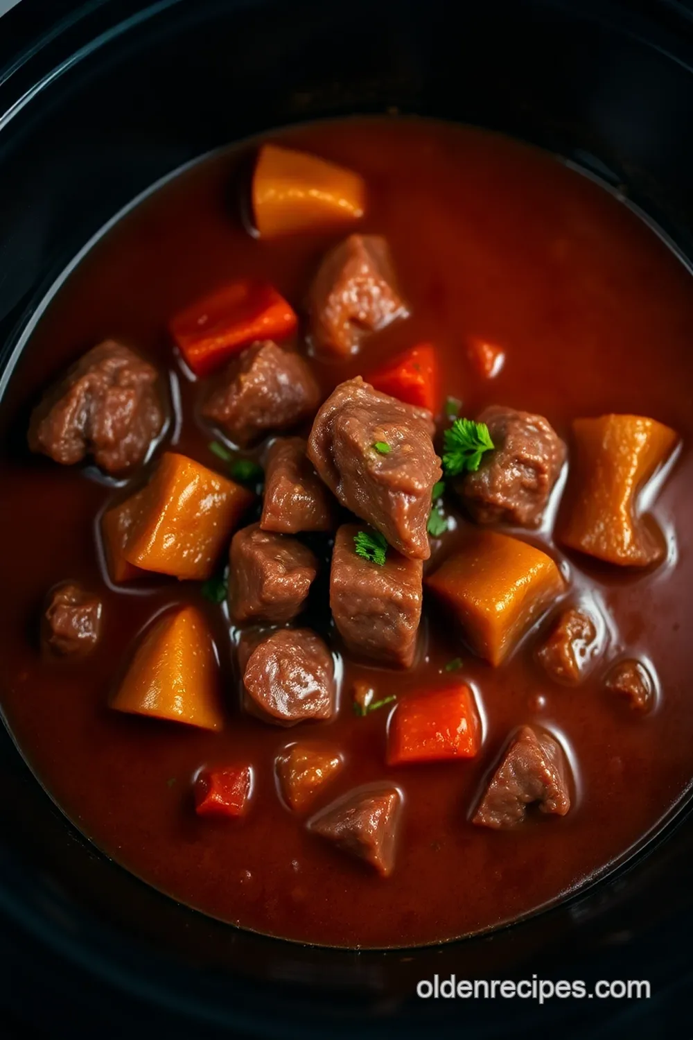 crockpot roast recipe Presentation