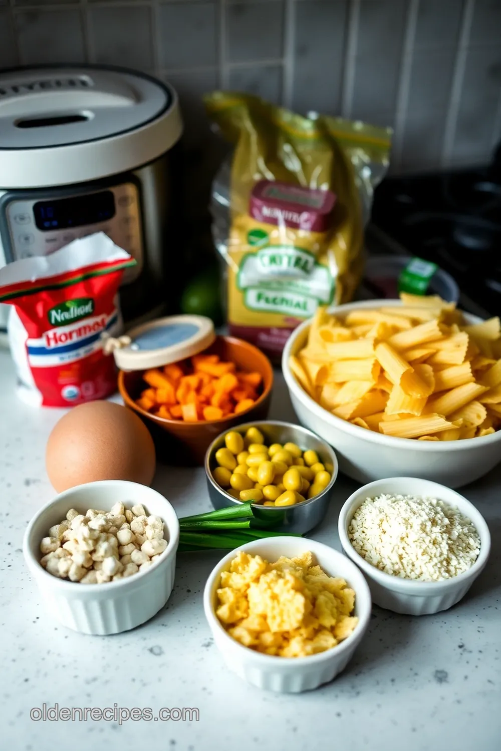 crockpot mac and cheese Ingredients