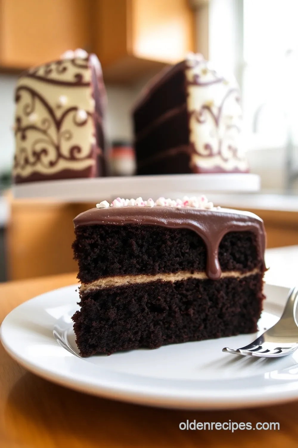vanilla surprise gender reveal cake steps