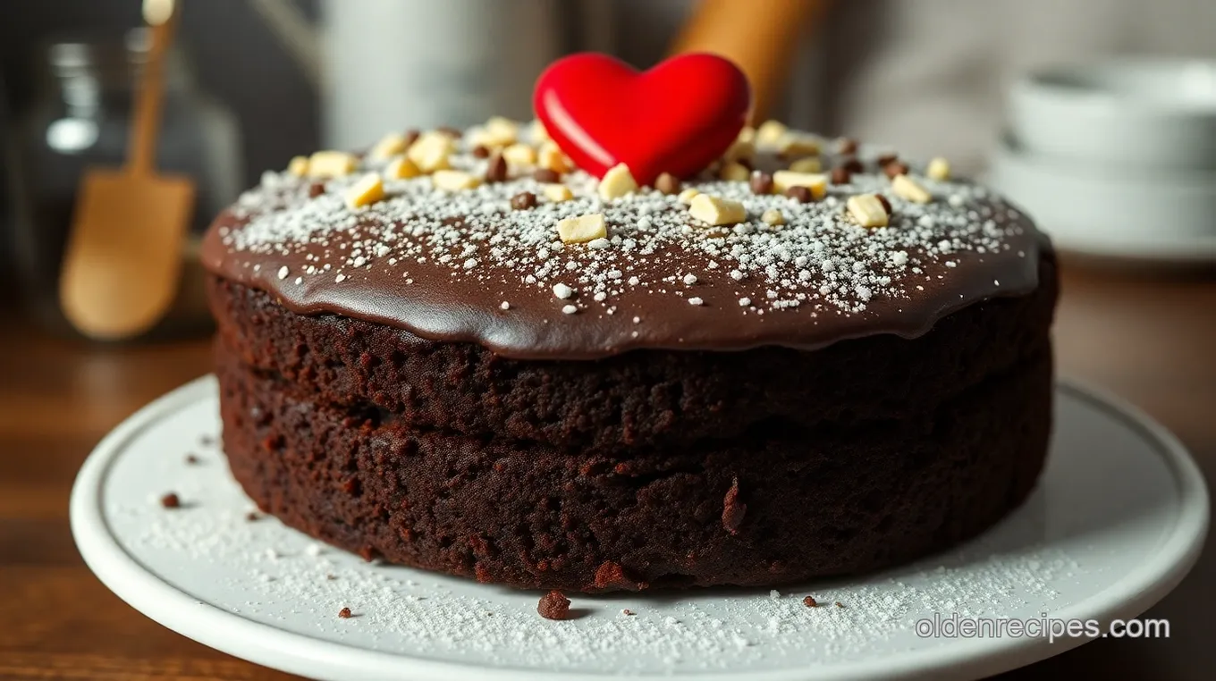 Chocolate Bliss Gender Reveal Cake Recipe